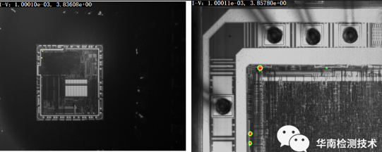 NG樣品微光顯微鏡檢測(cè)形貌 NG樣品微光顯微鏡檢測(cè)形貌