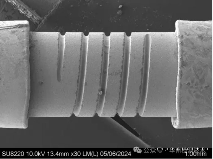 金屬膜電阻SEM檢測