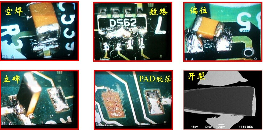 PCBA焊點(diǎn)疲勞開裂失效分析 PCBA焊點(diǎn)疲勞開裂失效分析