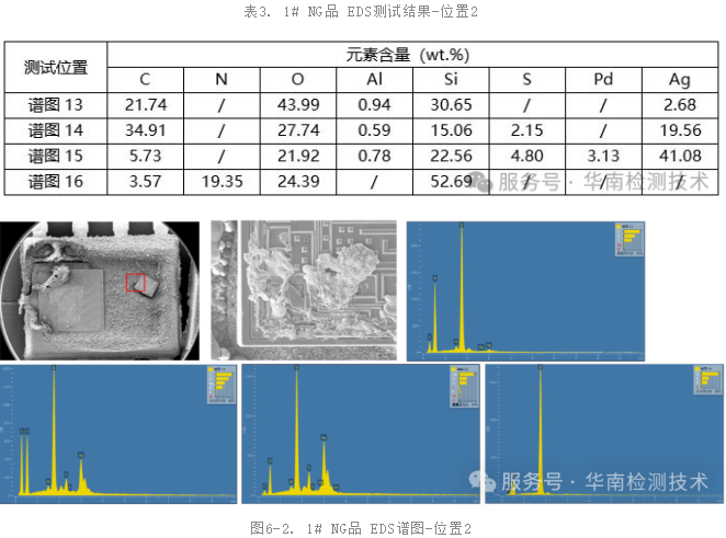芯片掃描電鏡與能譜分析2號圖片