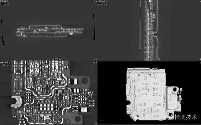 工業CT掃描對PCB進行三維立體成像 工業CT掃描對PCB進行三維立體成像
