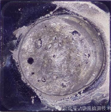 芯片短路失效分析-開封分析確定短路點 芯片短路失效分析-開封分析確定短路點