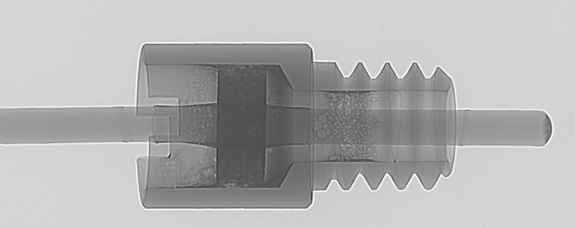 工業X光檢測精密結構件的內部缺陷