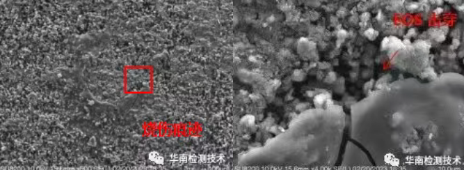 電容失效分析SEM微觀分析