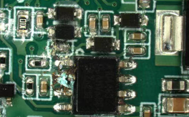 PCBA失效分析外觀檢查：顯微鏡下焊點腐蝕與虛焊