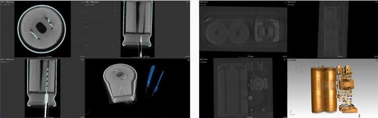 鋰電池CT檢測截面圖
